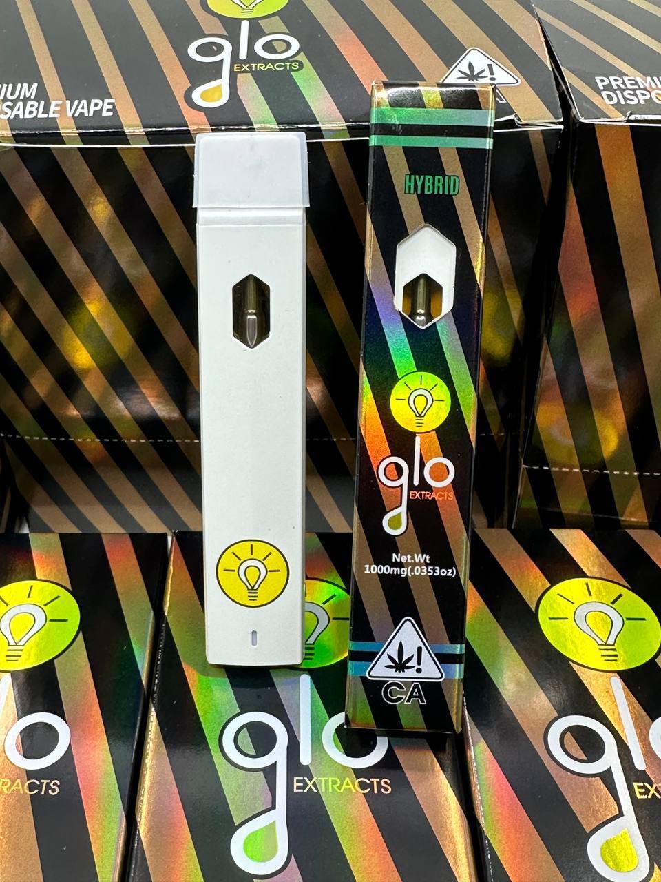 glo thc disposable vape