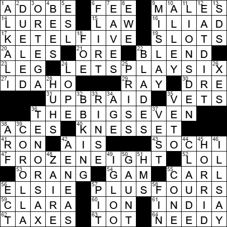 glue brand crossword