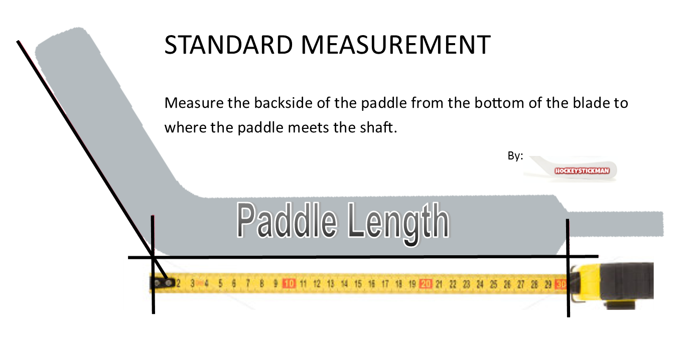 goalie stick sizing