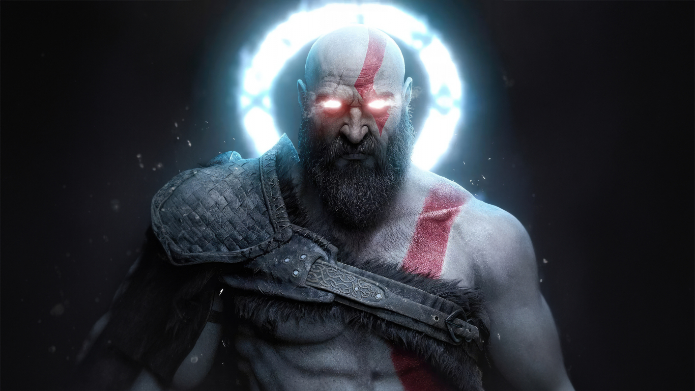 god of war 1366x768