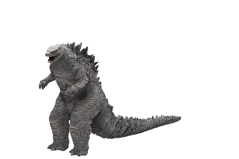 godzilla 3d model