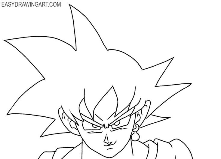 goku drawing