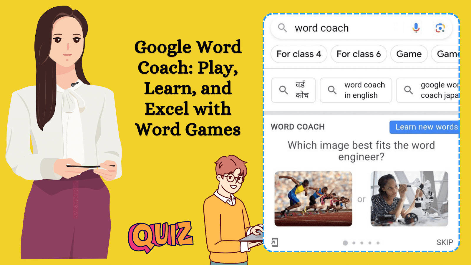 google word coach korean