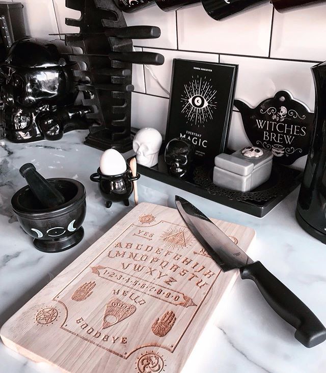 gothic kitchen accessories