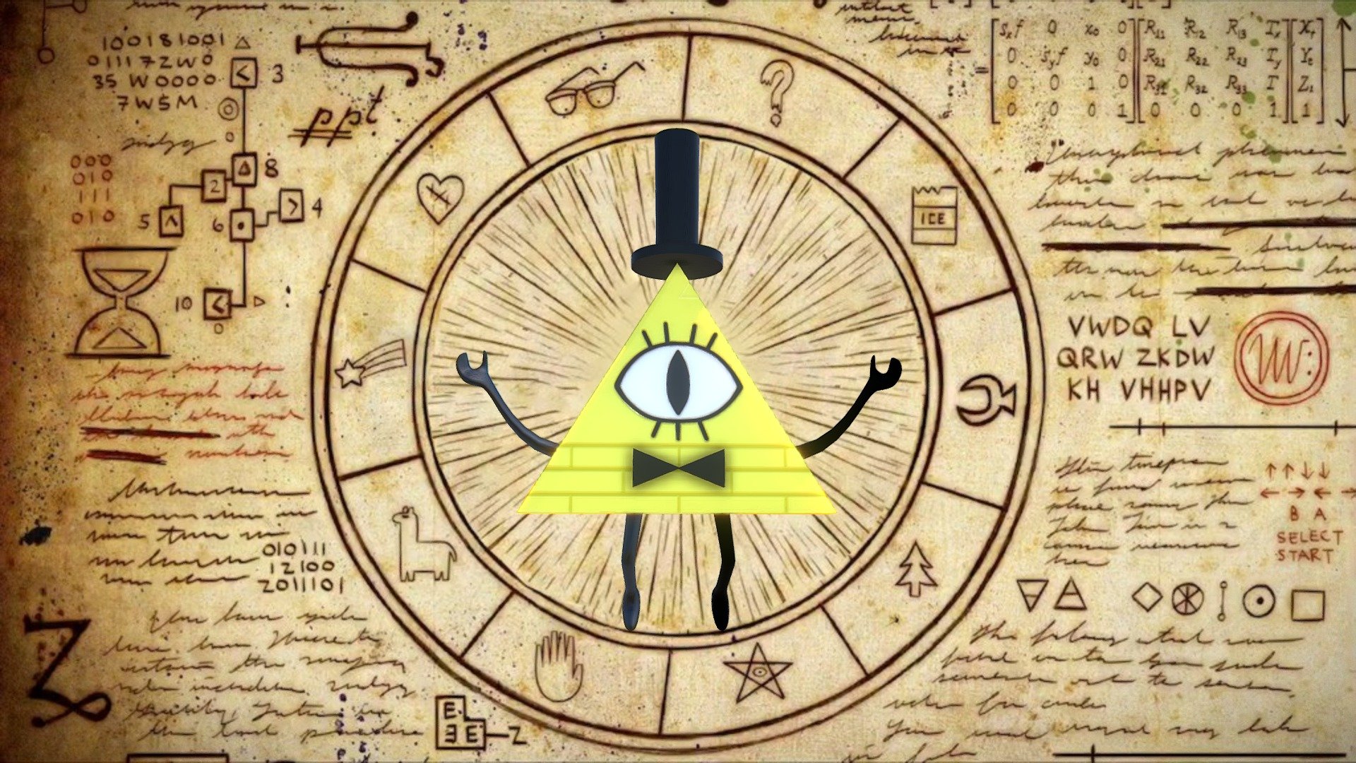 gravity falls bill cipher