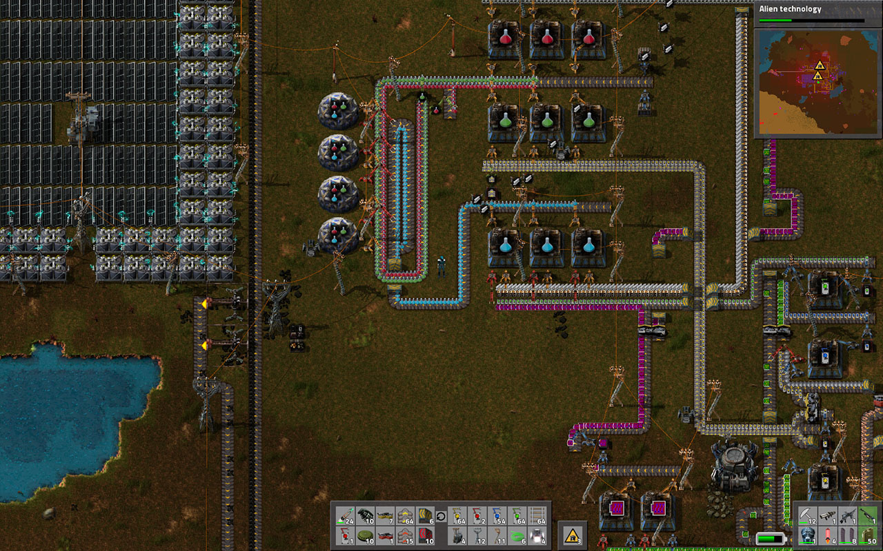 green science factorio