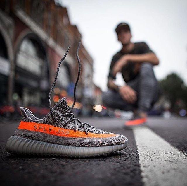 grey and orange yeezy