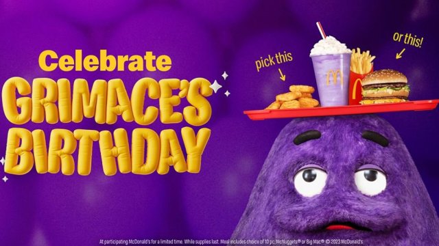 grimace meal uk