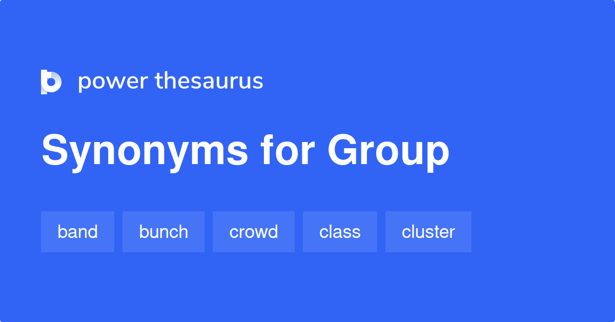 groups synonym