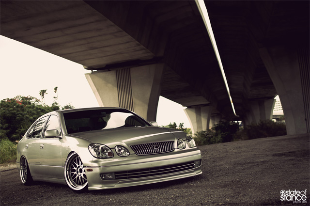 gs300 slammed