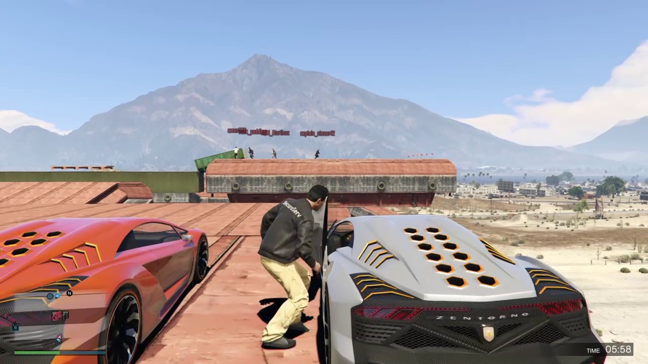 gta 5 how to play cars vs runners