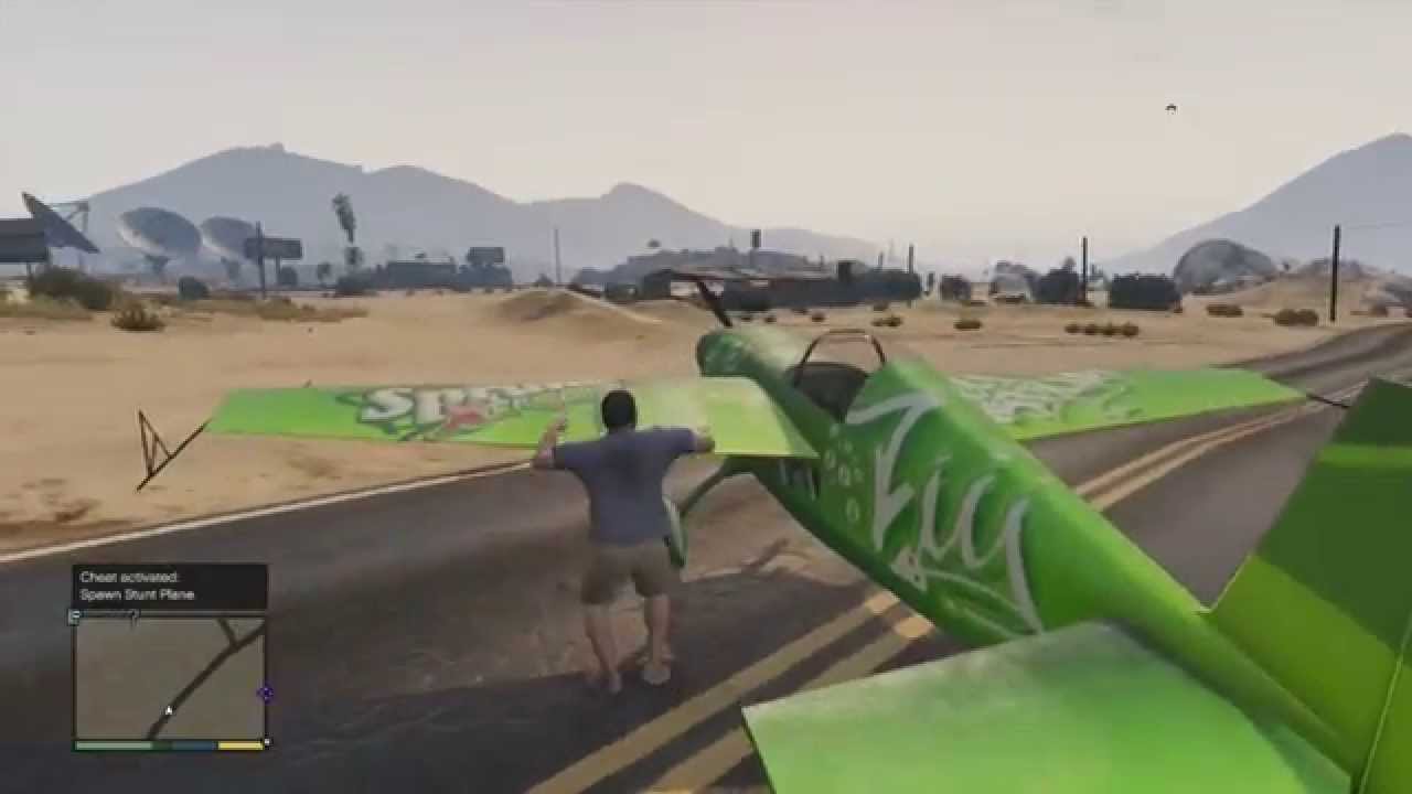 gta 5 stunt plane cheat ps3