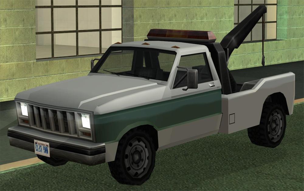 gta san andreas tow truck