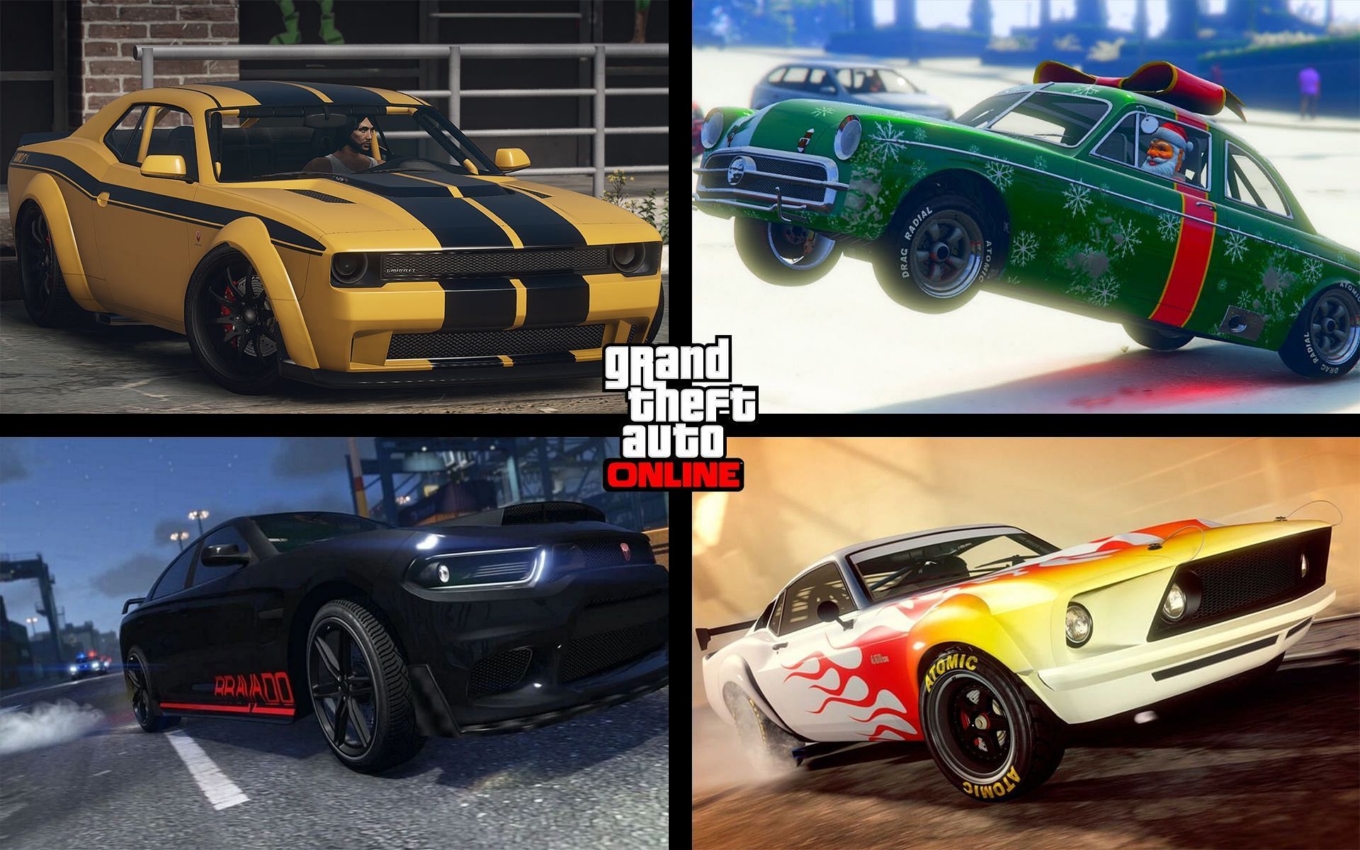 gta v online muscle cars