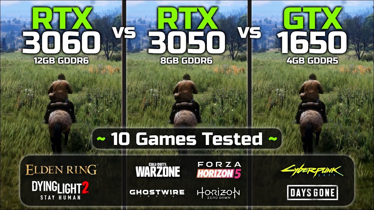 gtx 1650 vs rtx 3060