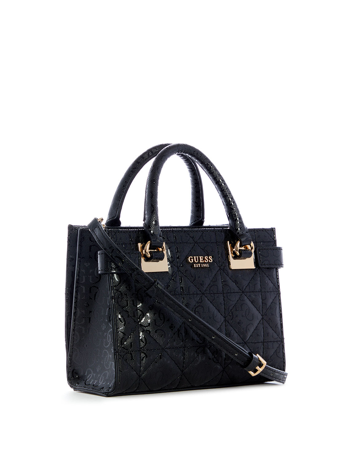 guess black handbag