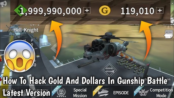 gunship battle unlock all helicopters