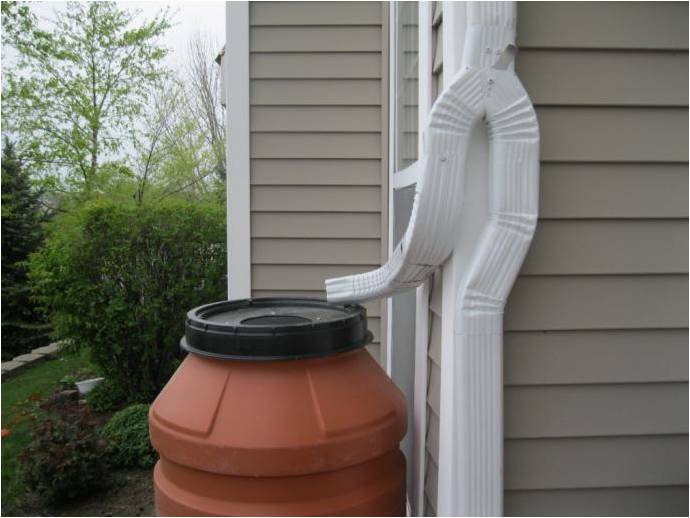 gutter overflow diverter