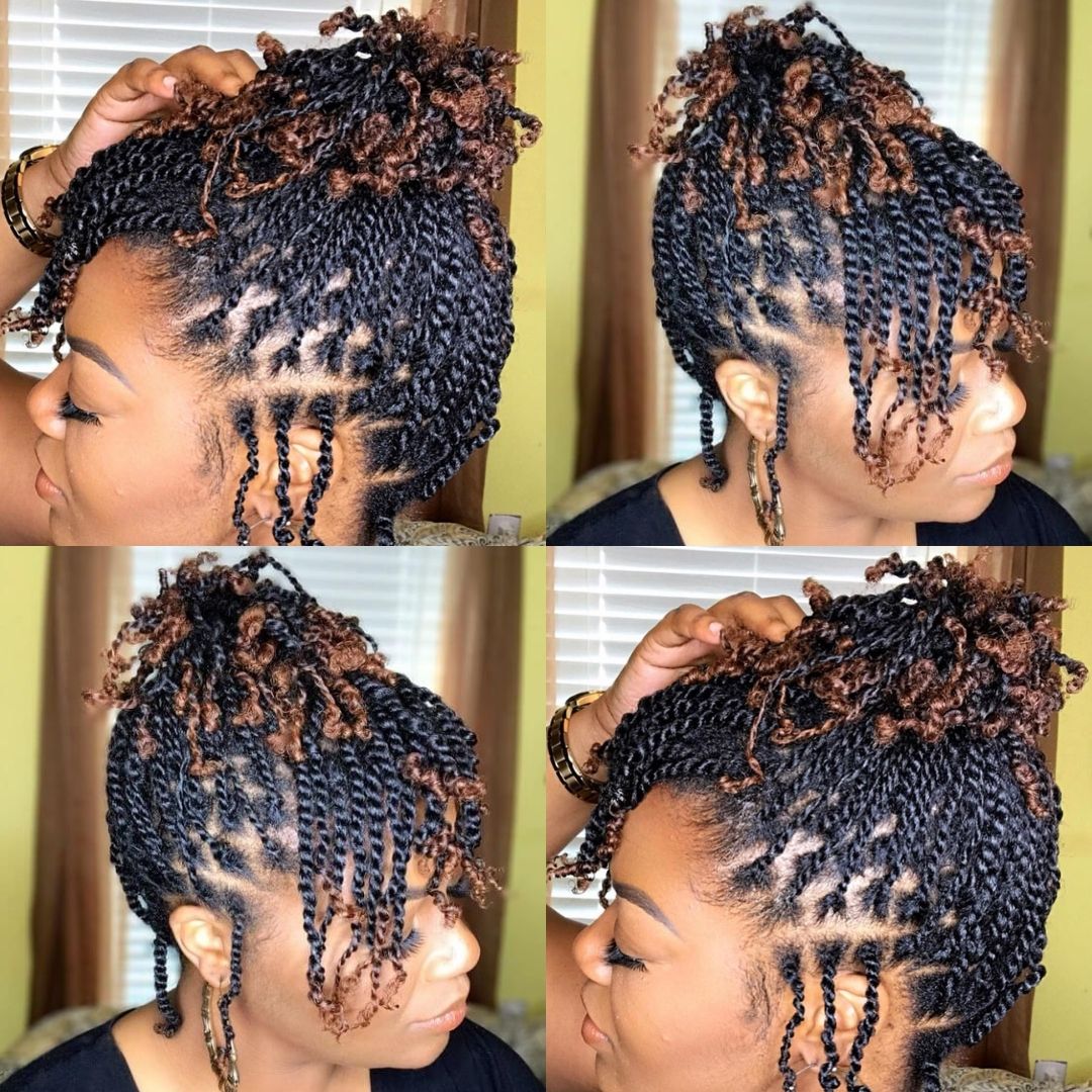 hair twist for natural hair