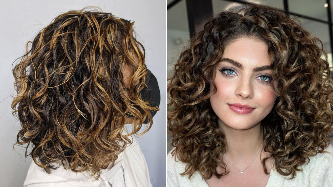 hairstyles for shoulder length curly hair