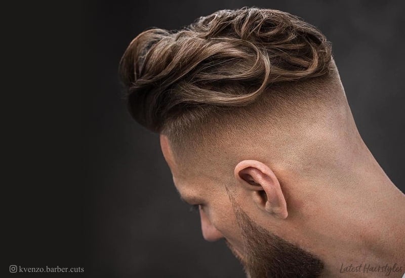 hairstyles long on top short sides