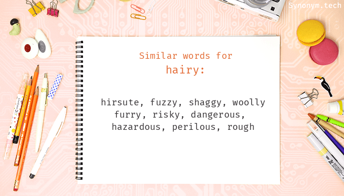 hairy thesaurus