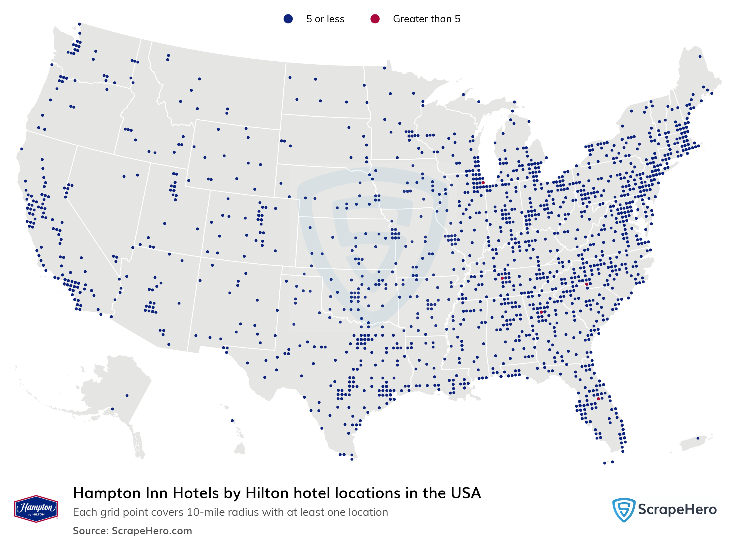 hampton inn and suites locations