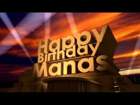 happy birthday manas