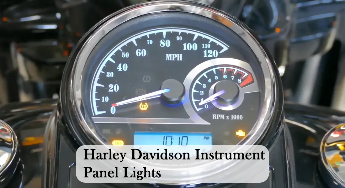 harley dash indicator lights