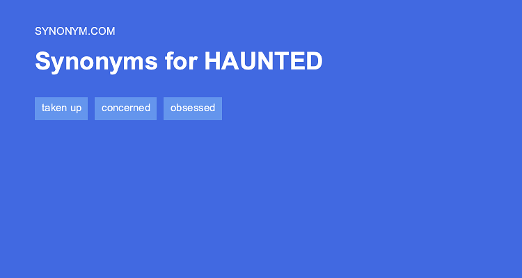 haunting synonym