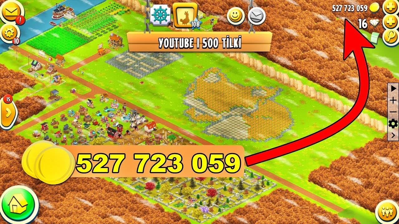 hay day programsız elmas hilesi