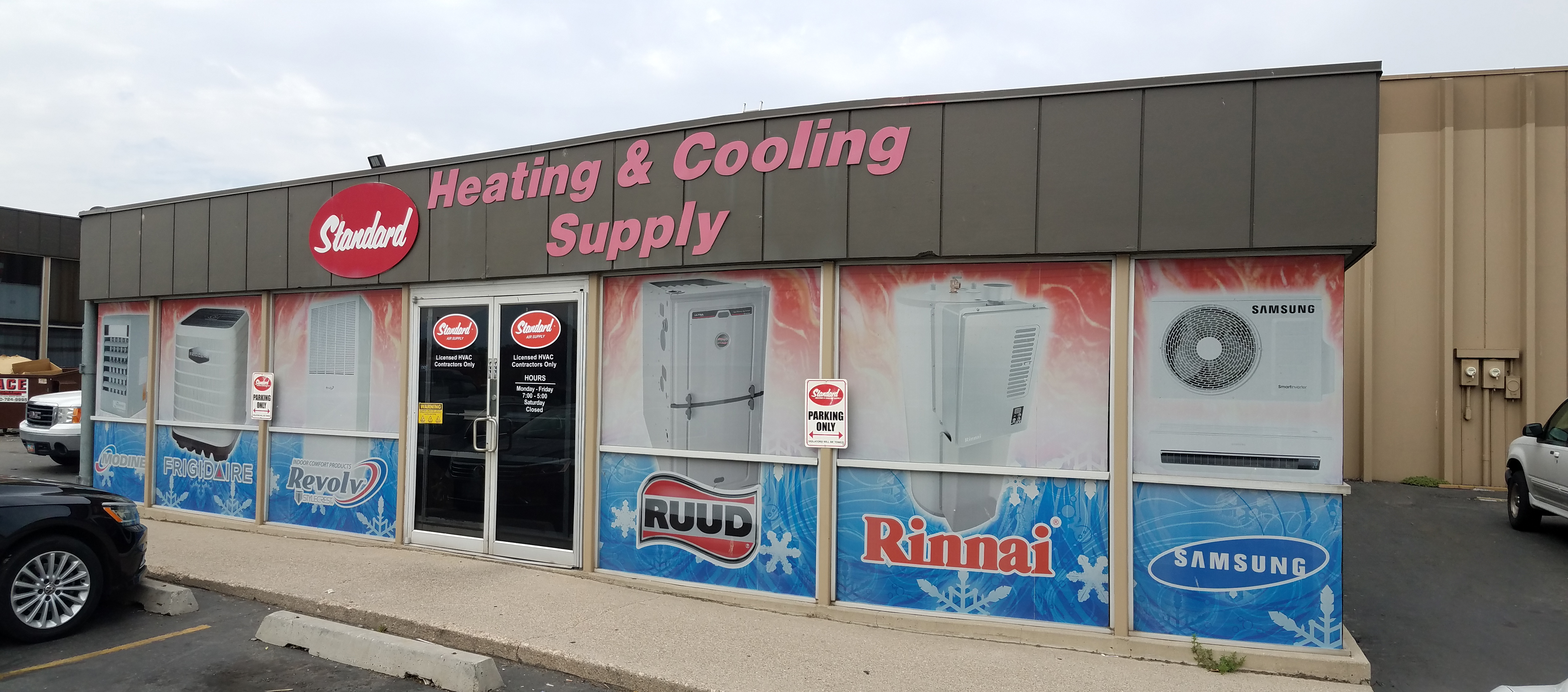 heating and cooling supply near me