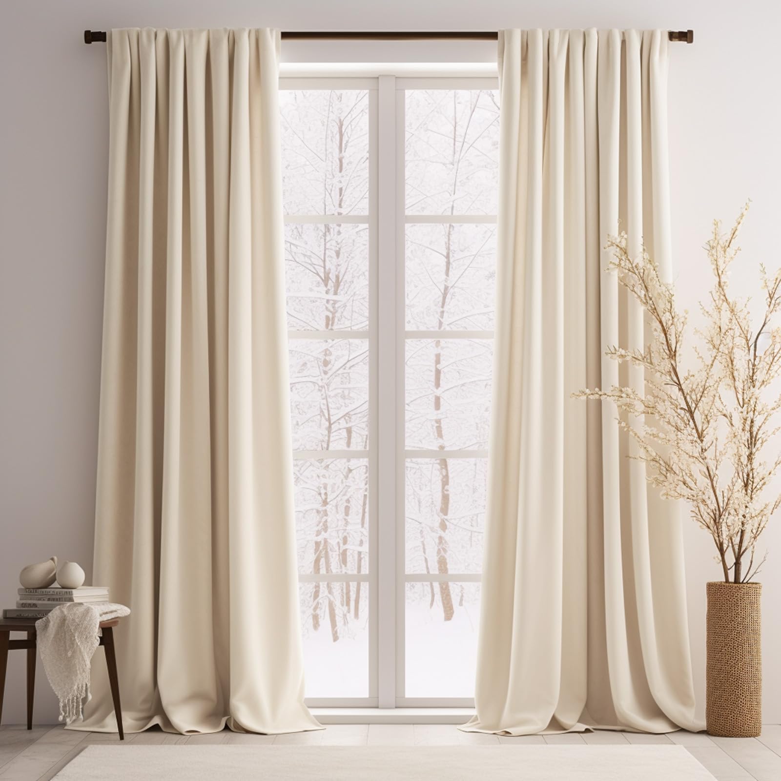 heavy curtains for bedroom