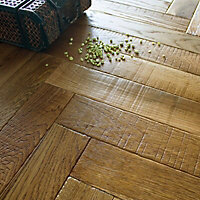 herringbone vinyl flooring b&q