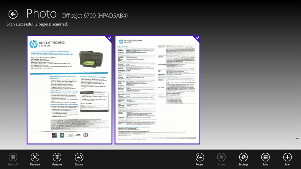 hewlett packard scanner software