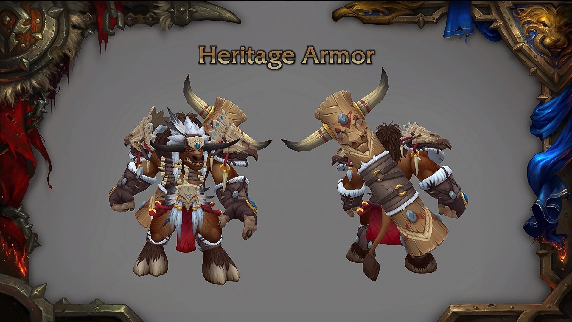 highmountain tauren heritage armour