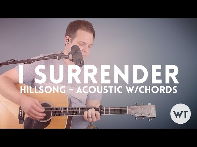 hillsong chords i surrender