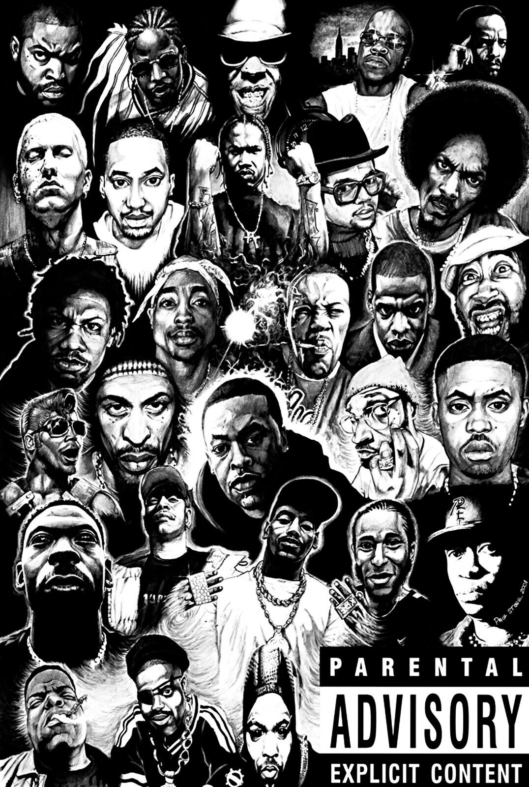 hip hop legends poster