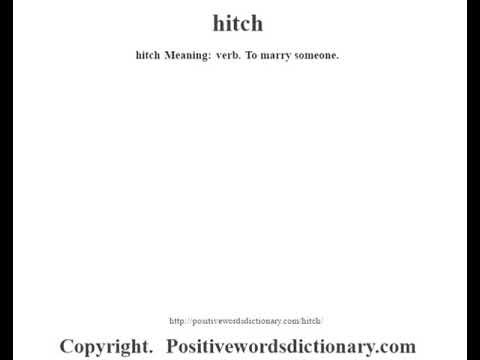 hitch definition