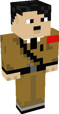 hitler minecraft skin