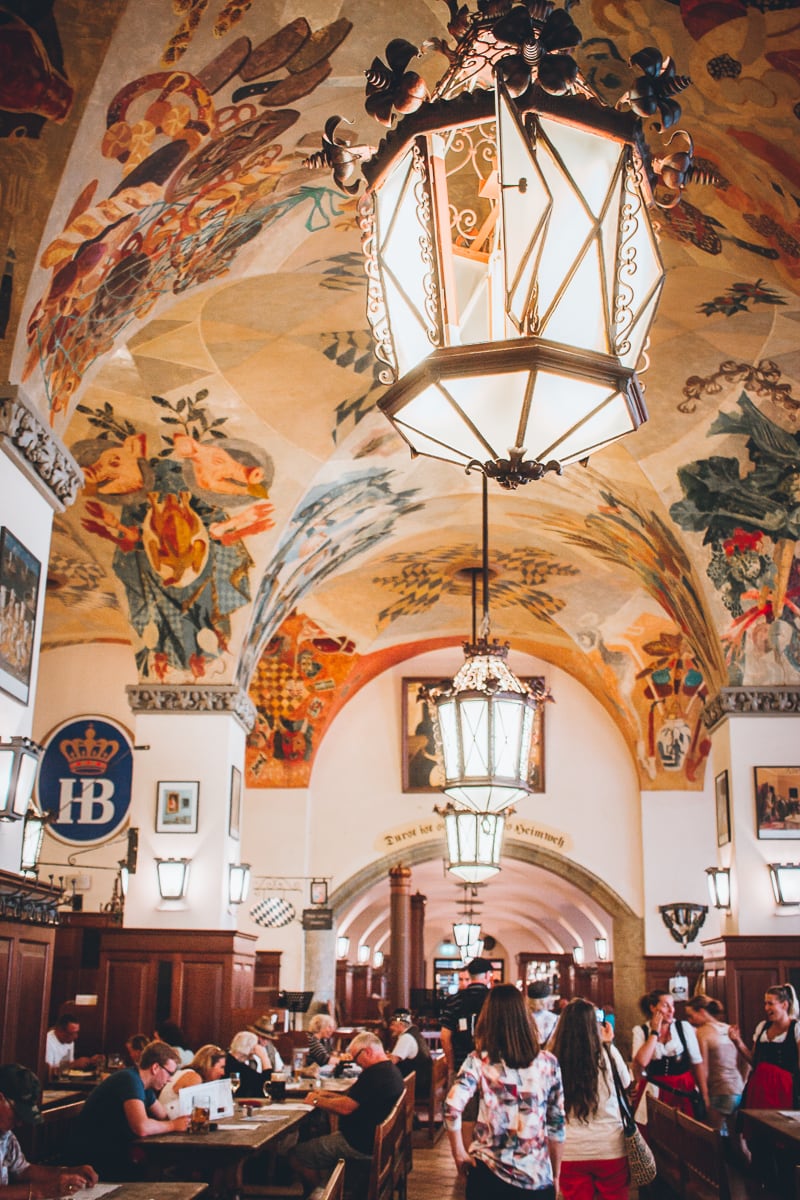 hofbrauhaus restaurant munich