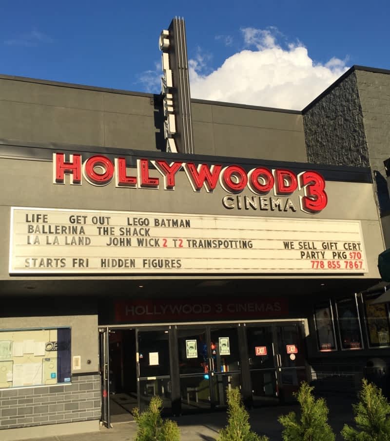 hollywood 3 cinemas surrey bc