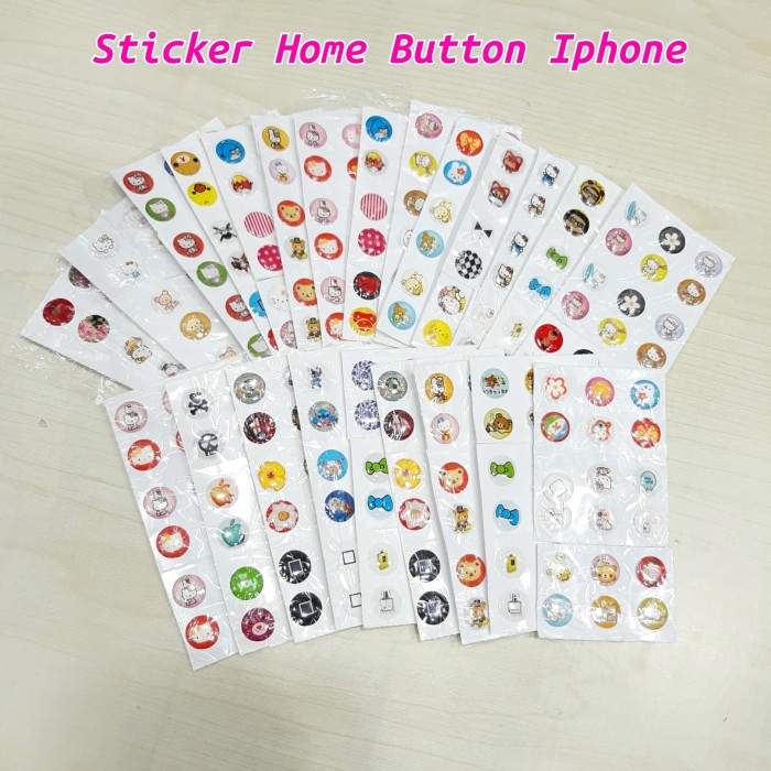 home button touch id sticker