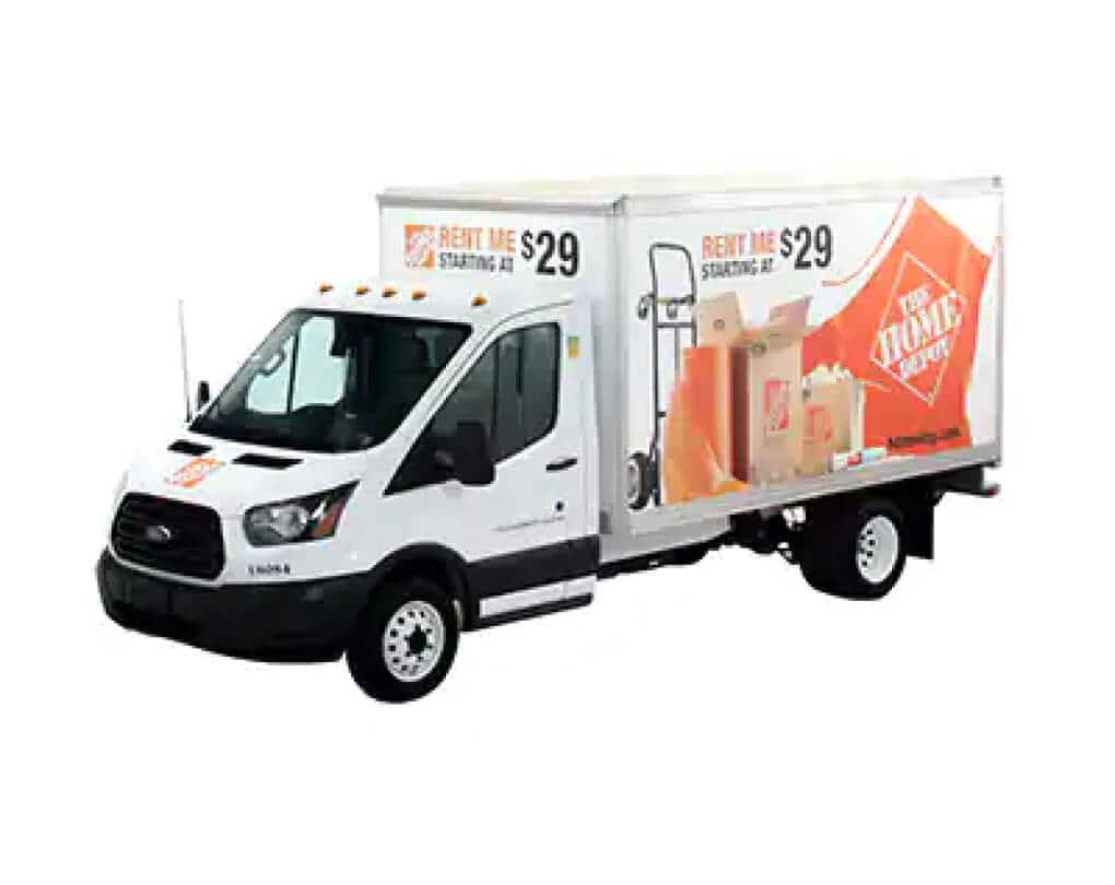 home depot truck rental reservation