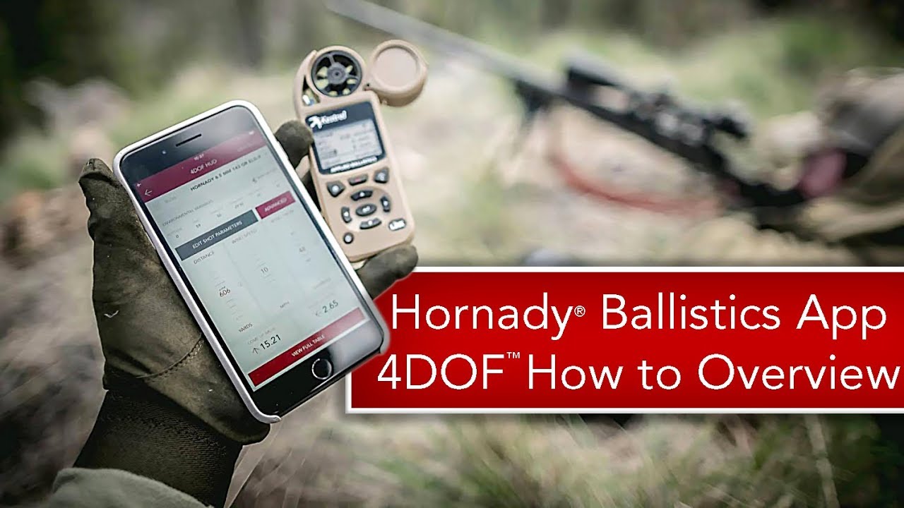 hornady ballistic app