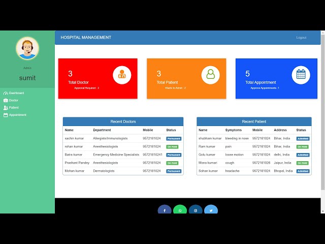 hospital management system github