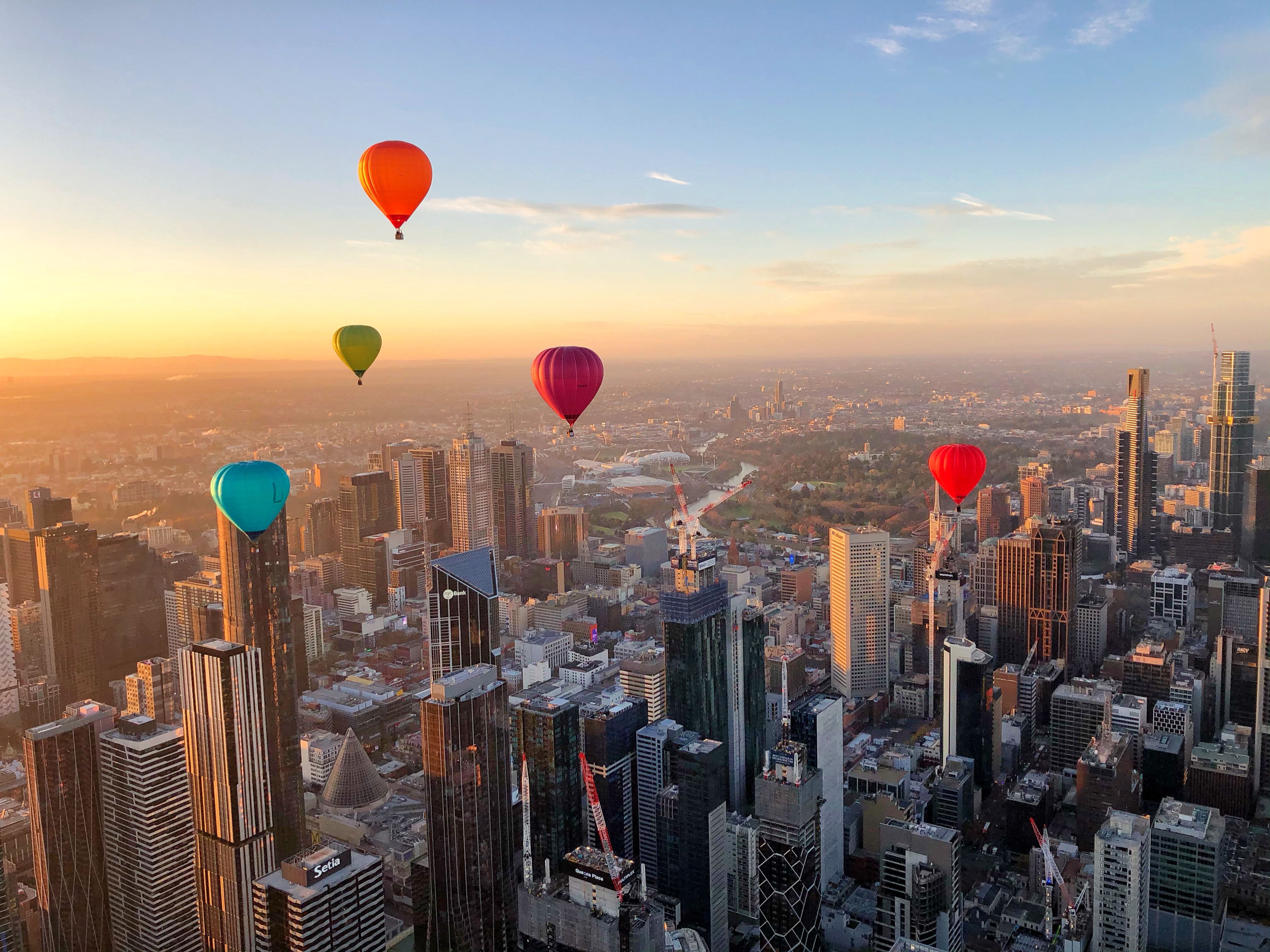 hot air balloon melbourne cheap