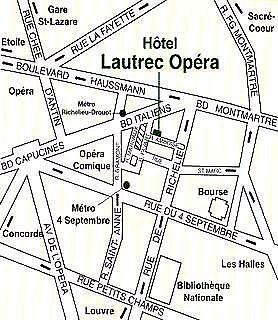 hotel lautrec opera paris