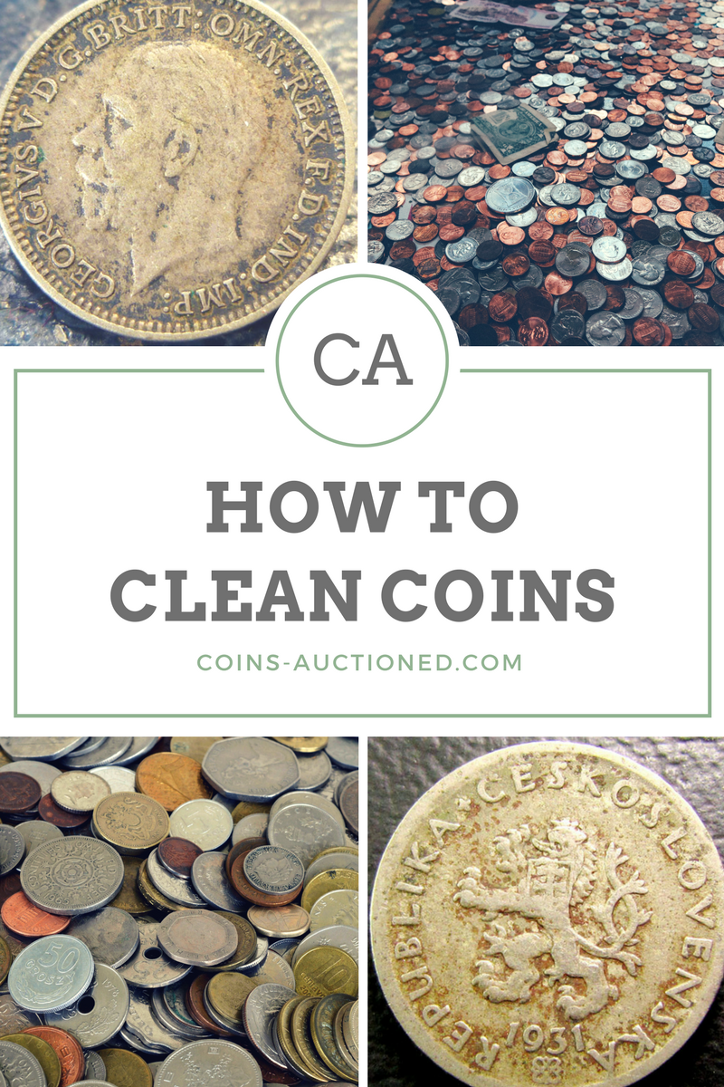 how can i clean old coins