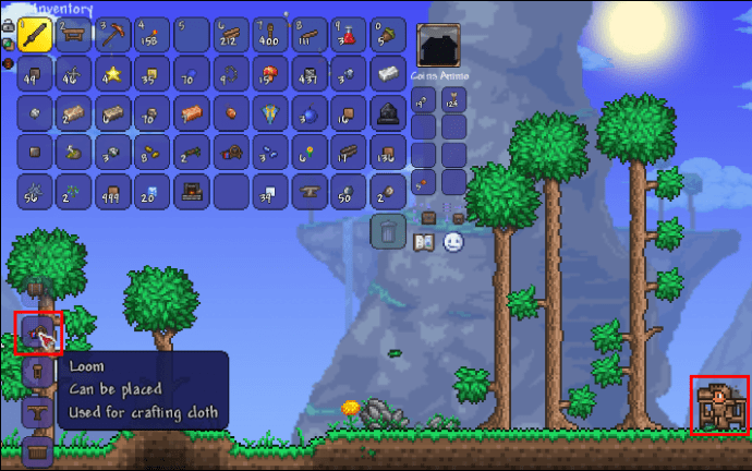 how do i make a bed in terraria